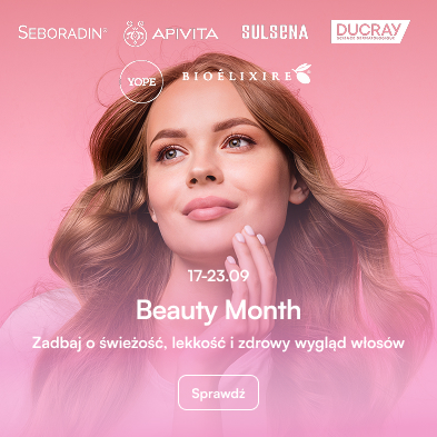 Beauty month włosy przetłuszczające się