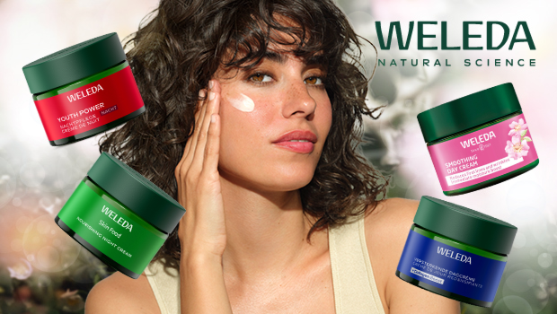 Weleda - naturalna pielęgnacja dopasowana do potrzeb skóry w każdym wieku. Odkryj kremy, które współgrają z Twoją cerą!