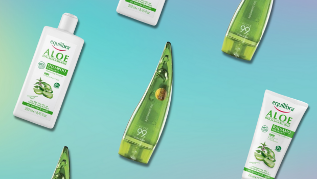 Gel di aloe vera per capelli