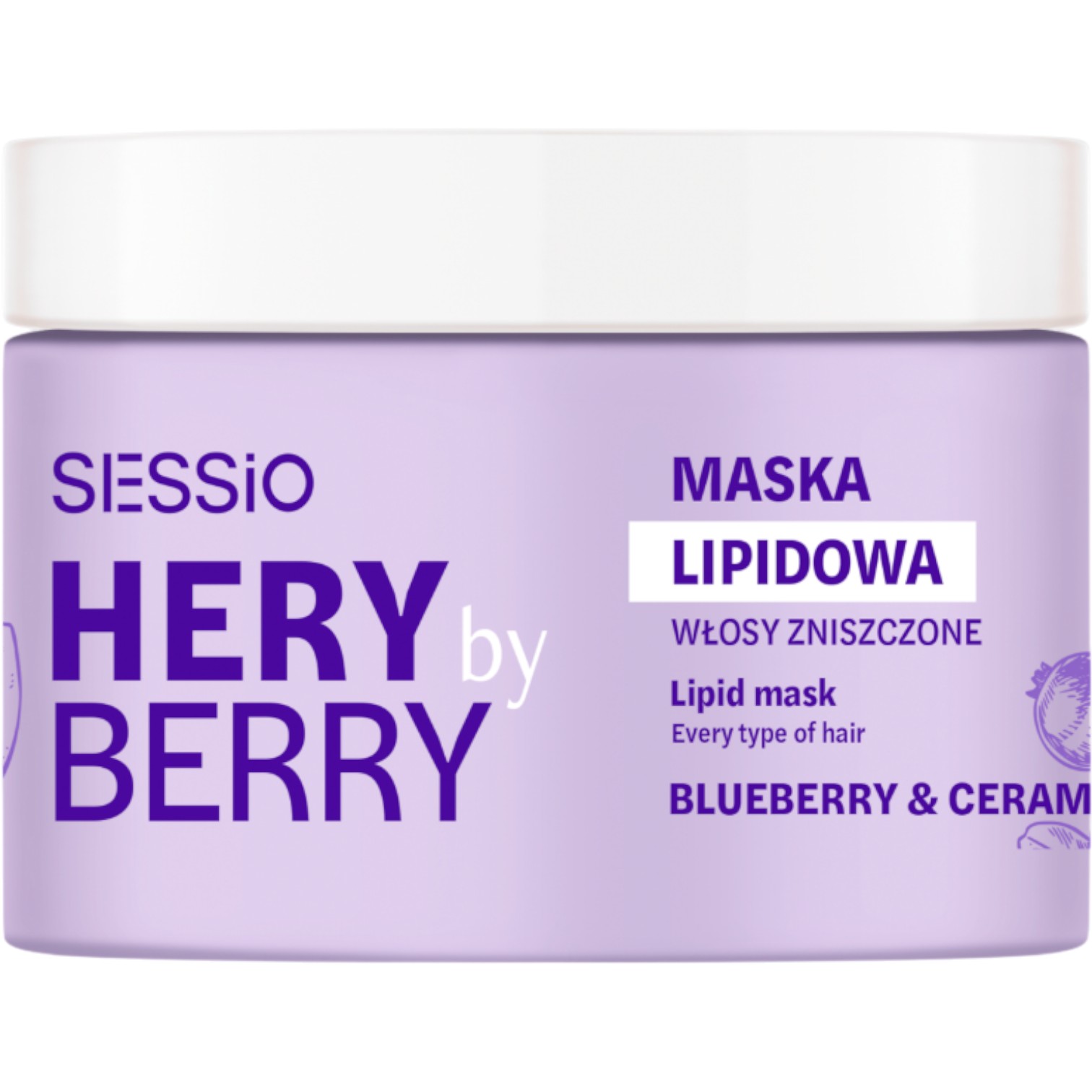 Sessio Hery by Berry Maska lipidowa, 250 ml
