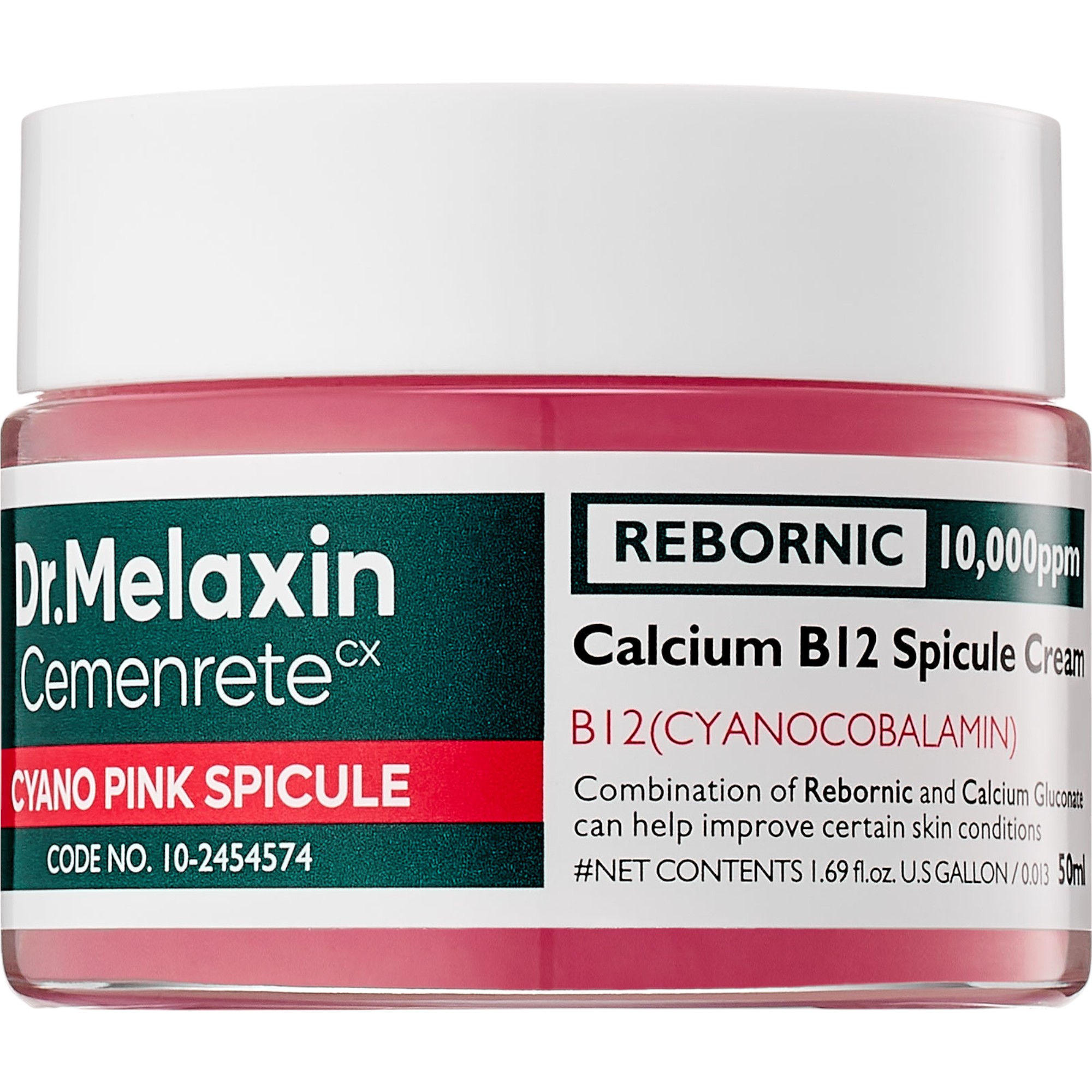 Dr.Melaxin Cemenrete Cyano Pinkspicule, Intensywnie regenerujący krem z mikroskopijnymi spikulami