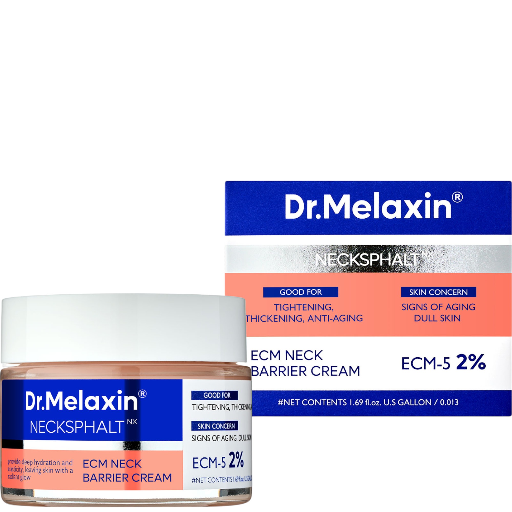 Dr.Melaxin Necksphalt Exm Neck, Krem barierowy do skóry szyi