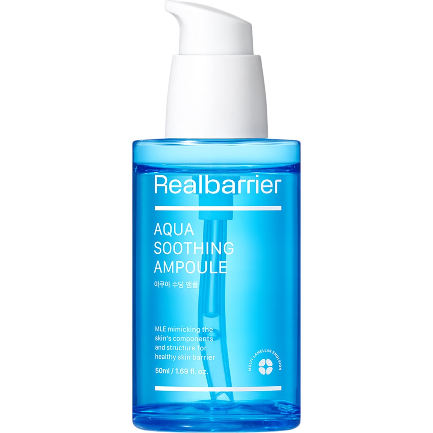Real Barrier Aqua Soothing Ampoule, Intensywnie nawilżająca ampułka kojąca