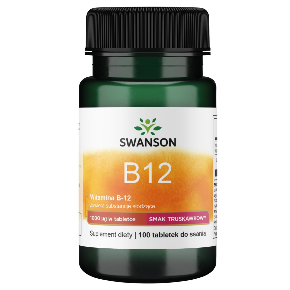 Swanson Witamina B12 1000 mcg Do Ssania