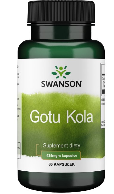 Swanson Gotu Kola 435 mg Kapsułki, 60 szt.