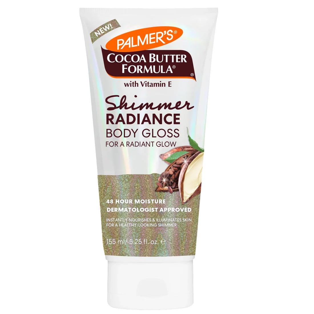 Palmer's Cocoa Butter Formula Balsam rozświetlający z drobinkami