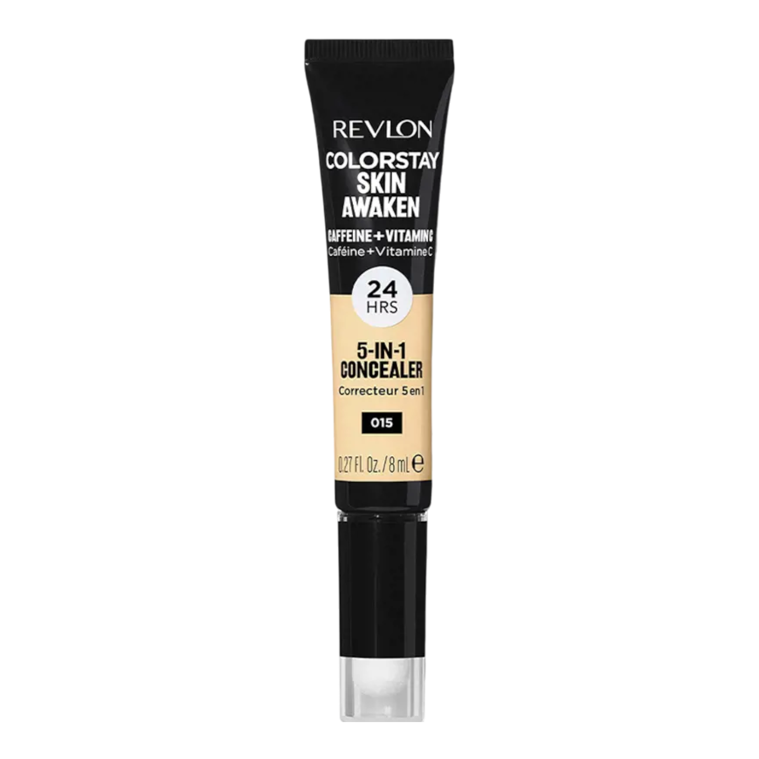 Revlon Color Stay Skin Awaken Correttore Viso Multifunzionale 5 in 1, 015 Light