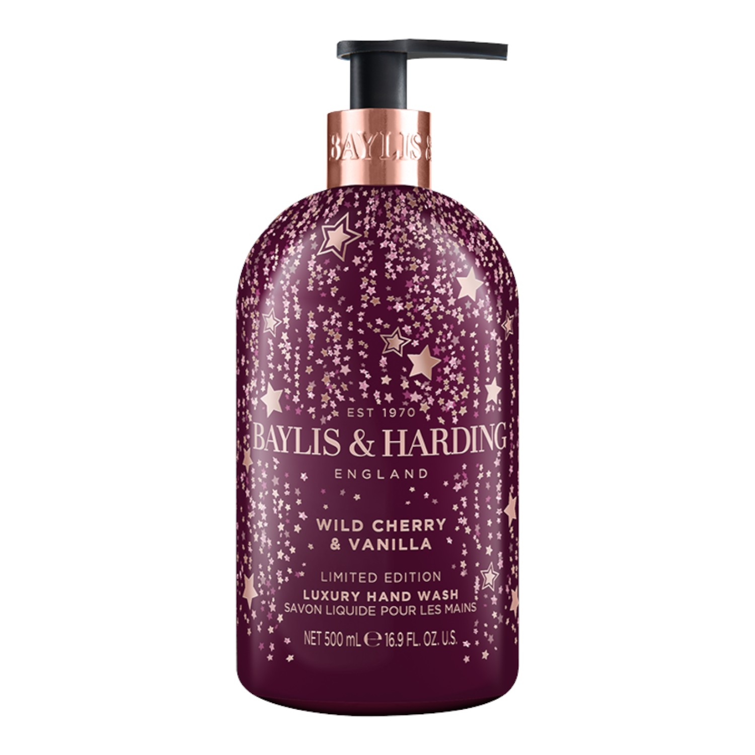 Baylis&Harding Wild Cherry&Vanilla Seasonal Hand Wash Gift Mydło do rąk