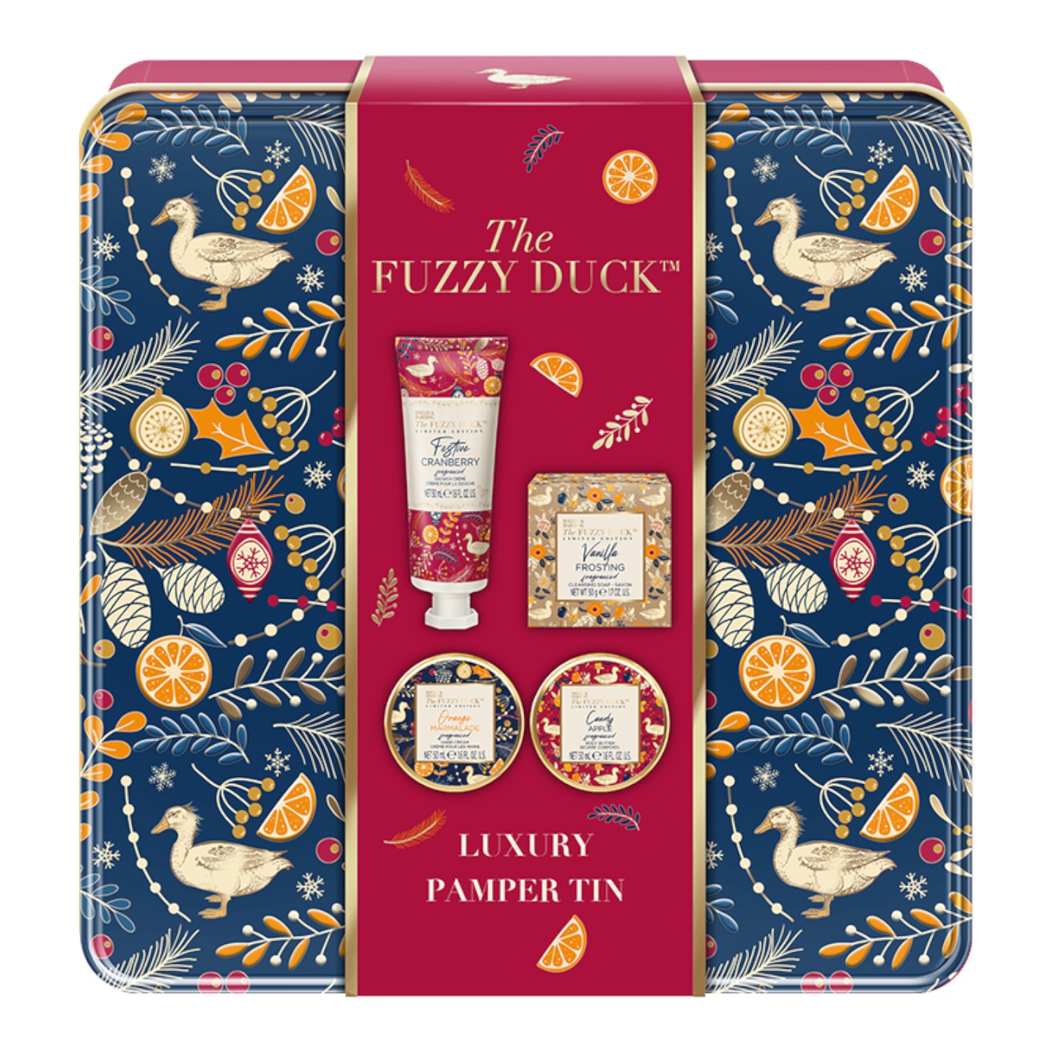 Baylis&Harding The Fuzzy Duck Winter Wonderland Luxury Pamper Tin Gift Set Zestaw prezentowy