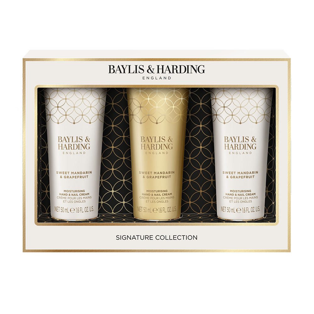 Baylis&Harding Sweet Mandarin&Grapefruit Indulgent Hand Trio Gift Set Zestaw Prezentowy
