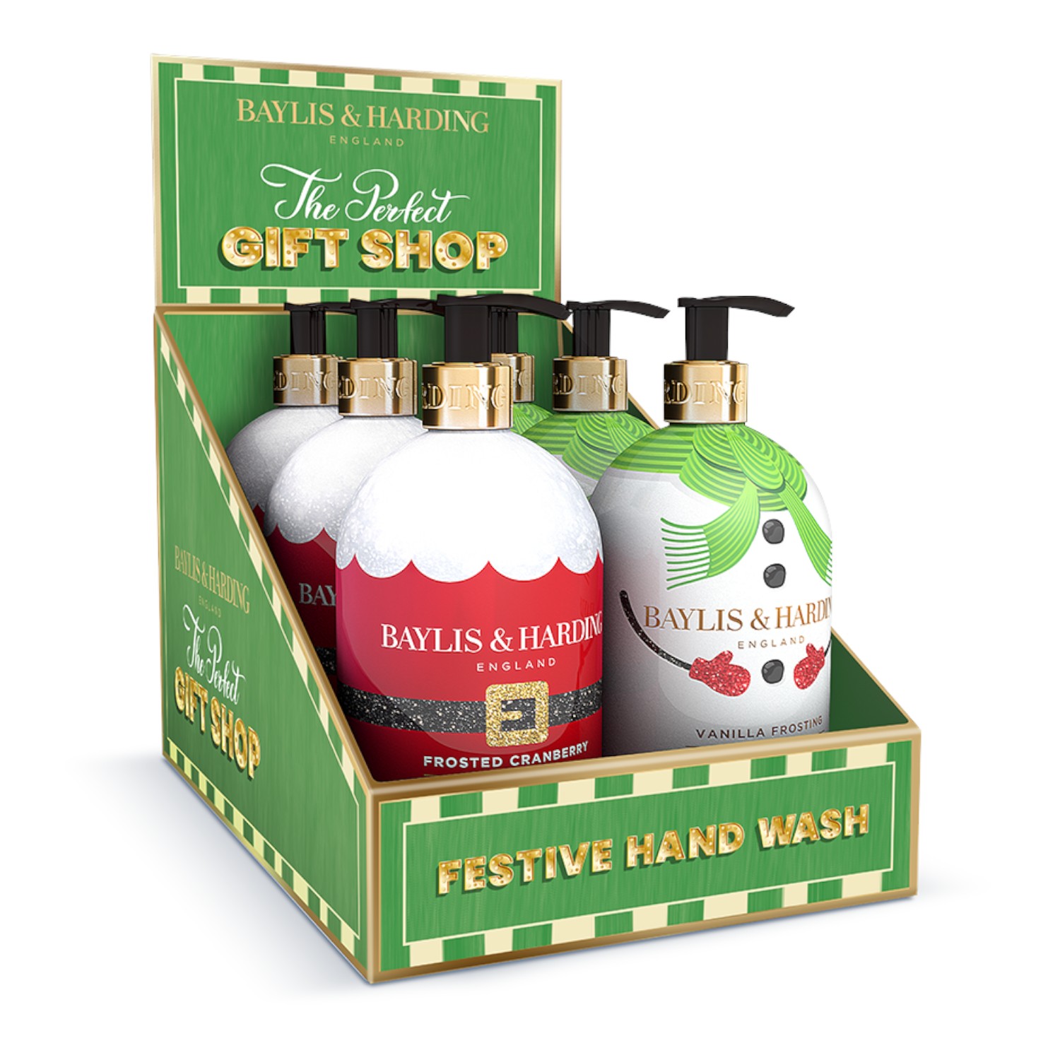 Baylis&Harding Festive Hand Washes - Santa Mydło do rąk