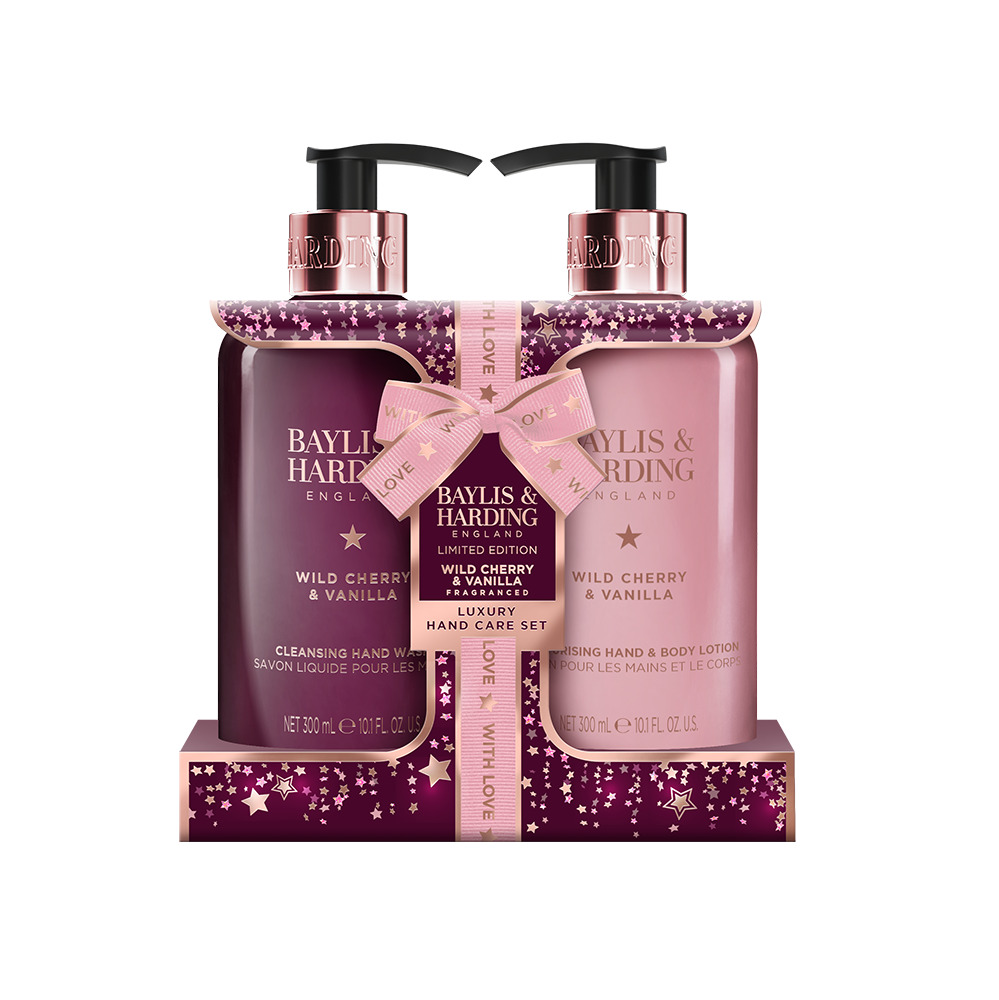 Baylis&Harding Wild Cherry&Vanilla Luxury Hand Care Gift Set Zestaw prezentowy