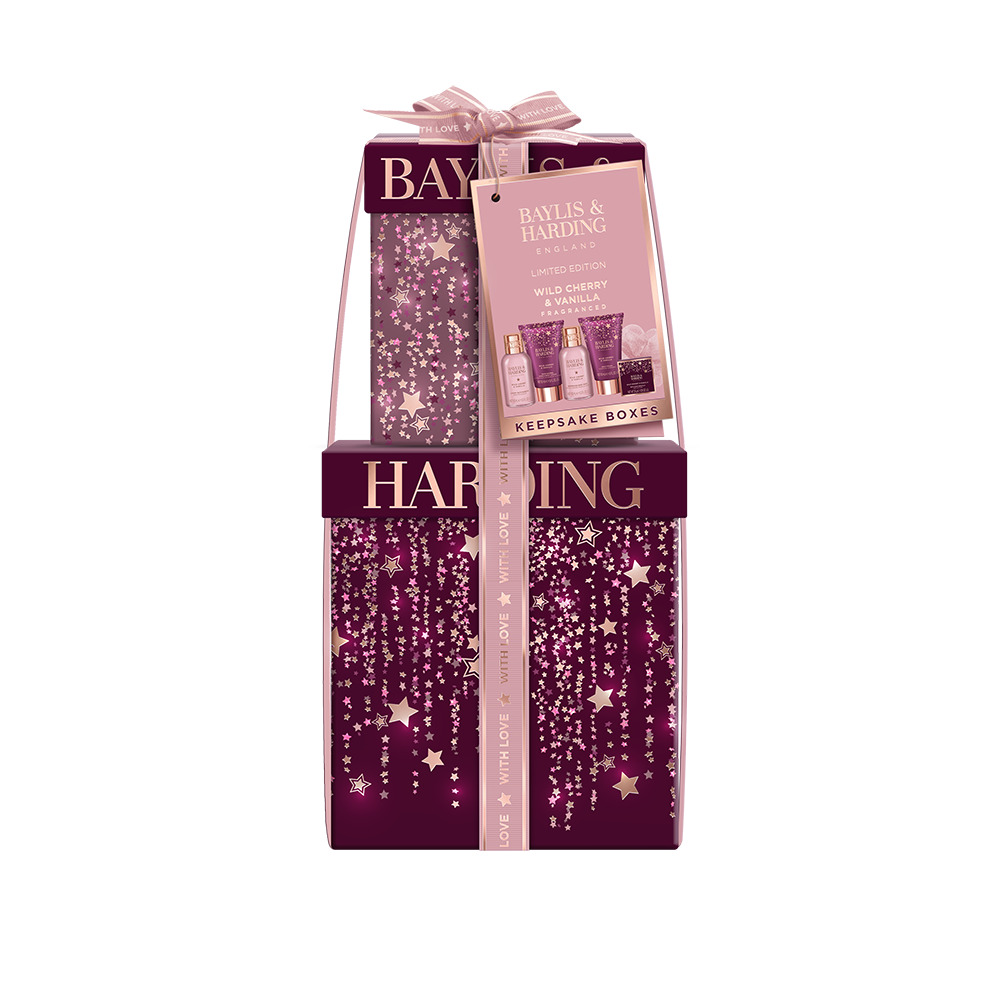 Baylis&Harding Wild Cherry&Vanilla Luxury Pamper Present Gift Set Zestaw prezentowy