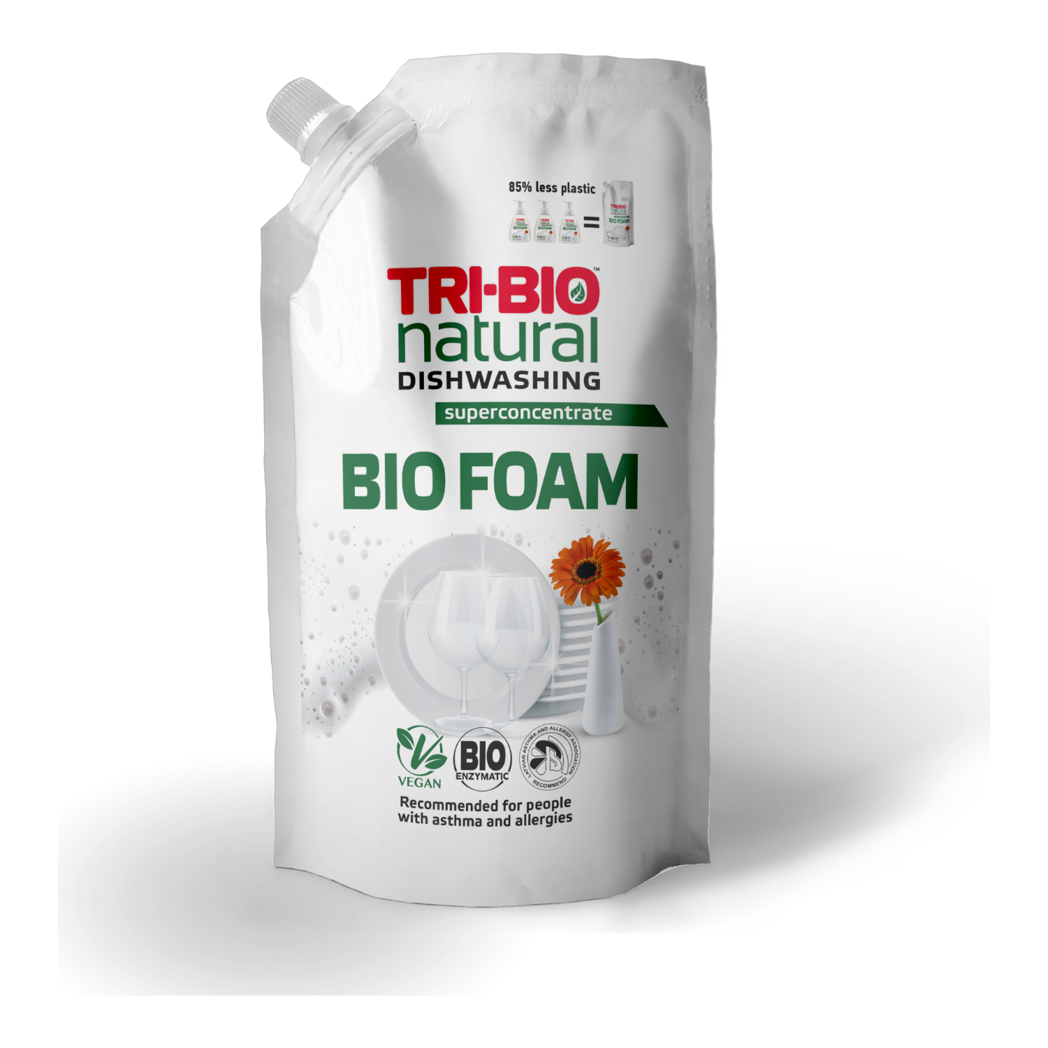Tri bio Pianka do mycia naczyń refill