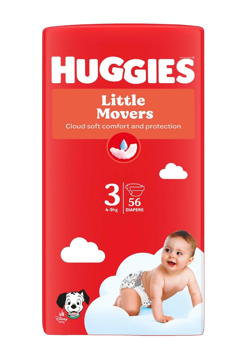 Huggies Jumbo 3 Pannolini per Bambini 56 pz