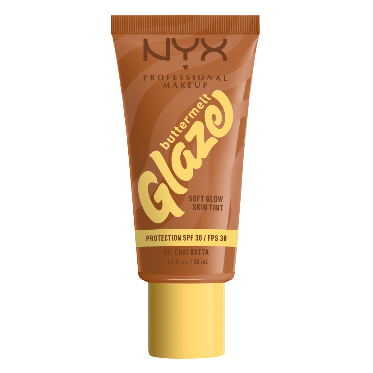 NYX Buttermelt Glaze Podkład do twarzy, Chai Butta