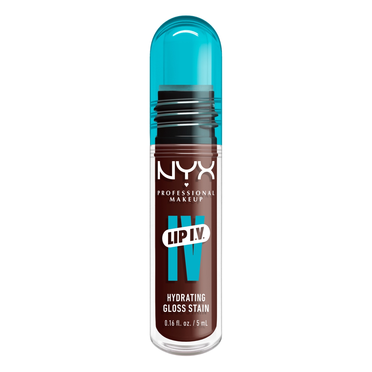 NYX Lip I.V. Nawilżający błyszczyk do ust, Mocha Me Wet