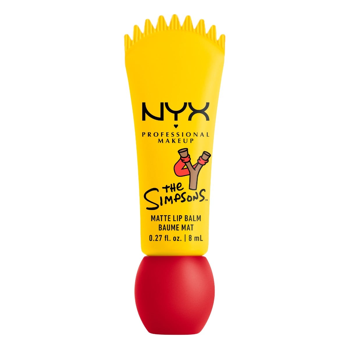 Nyx The Simpsons Simpson Smushy Matowy balsam do ust, Rebel Red