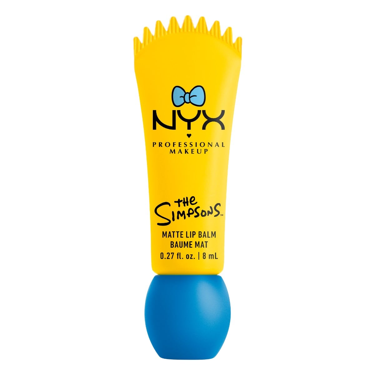 Nyx The Simpsons Simpson Smushy Matowy balsam do ust, Peekaboo Blue