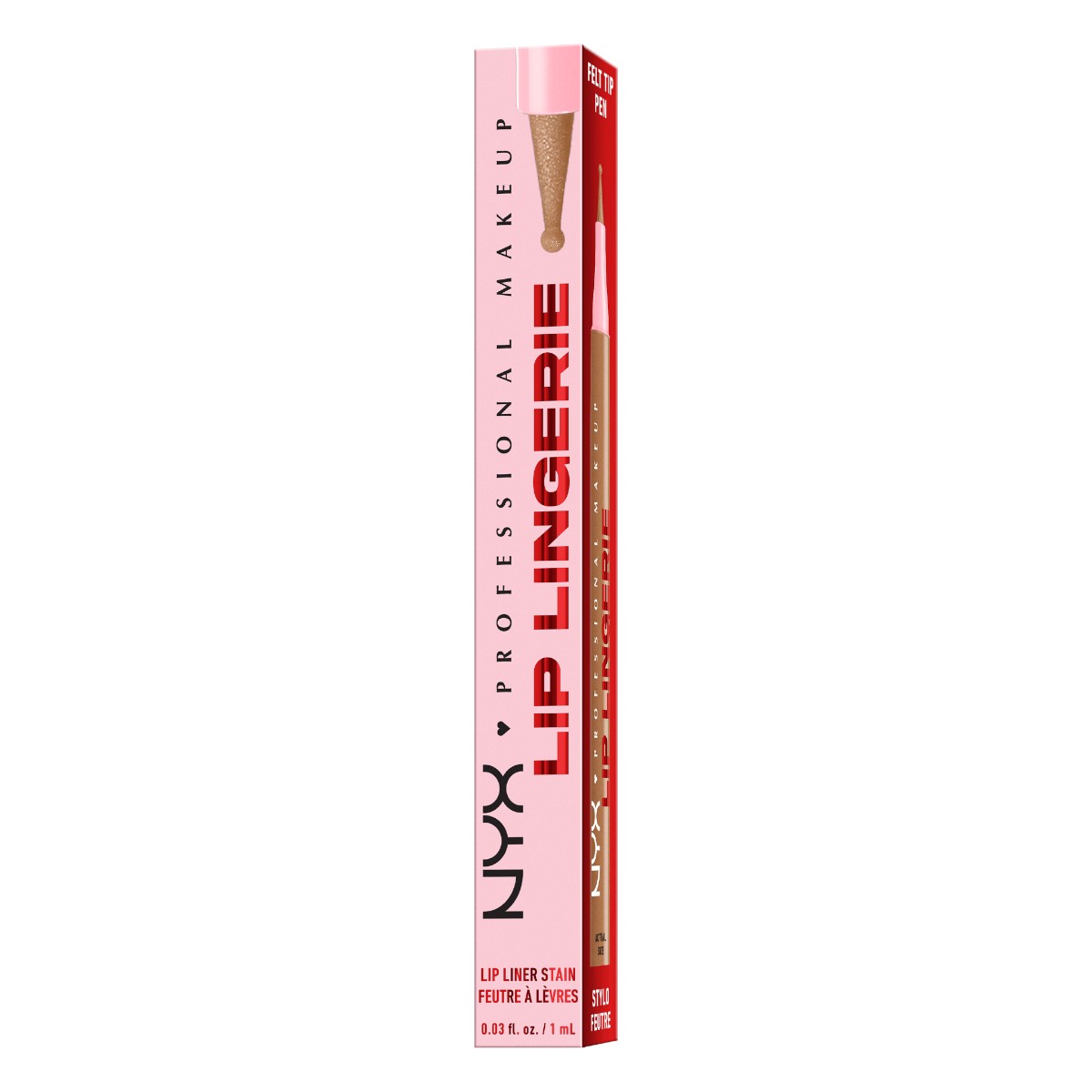 NYX Lip Lingerie Konturówka do ust z tintem, Tease U Later