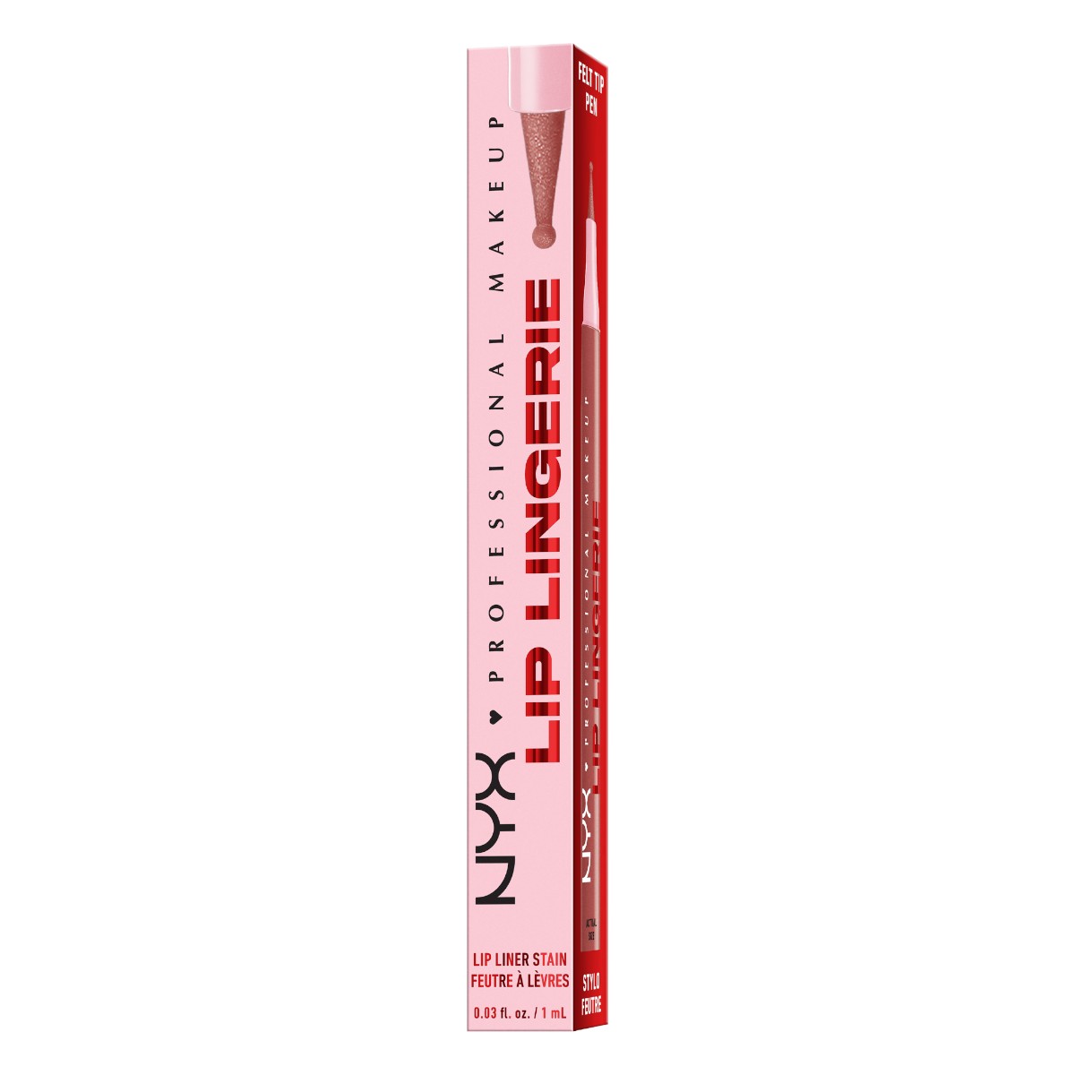 NYX Lip Lingerie Konturówka do ust z tintem, Send Nudes