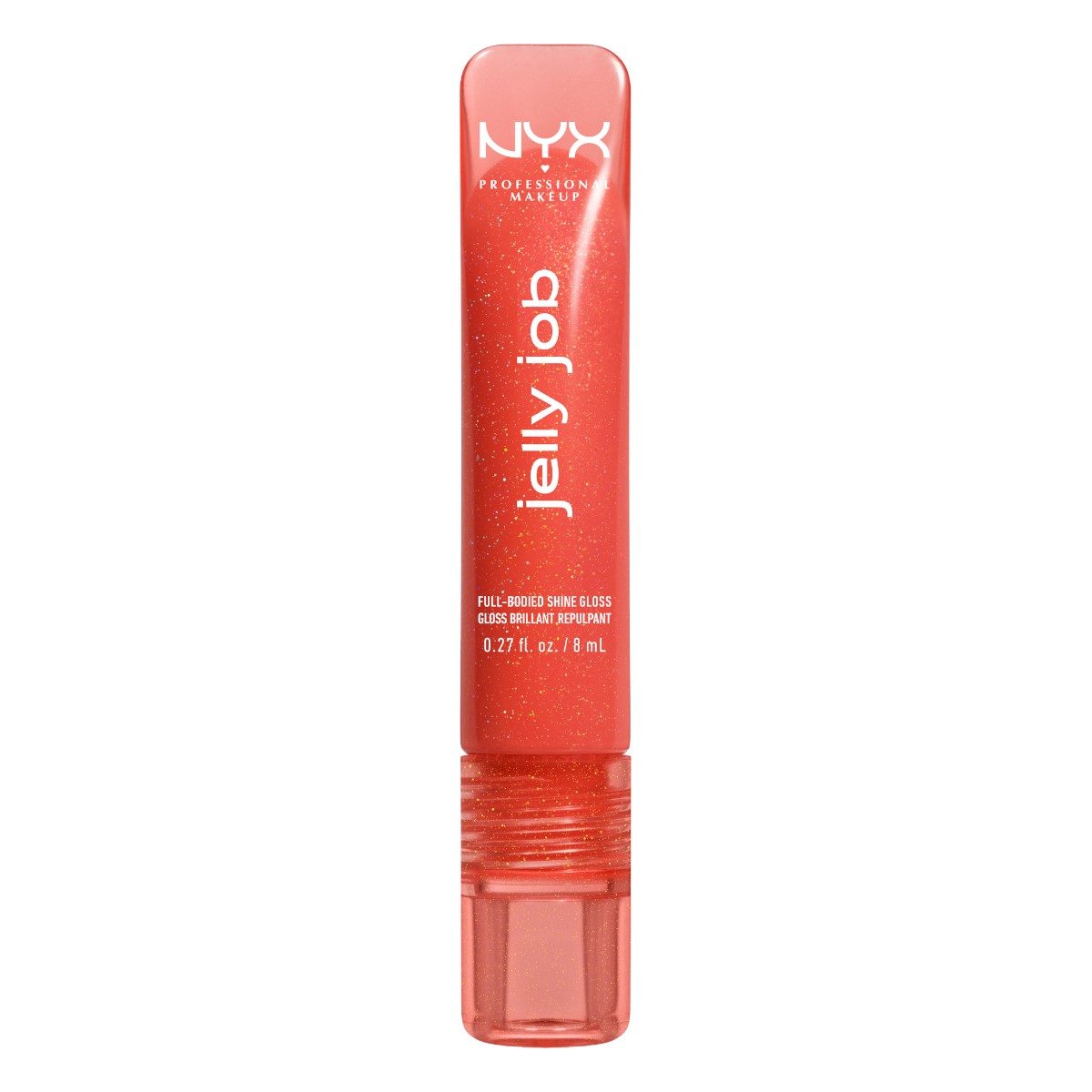 NYX Jelly Job Błyszczyk do ust z wysokim połyskiem, Jelly Squeeze