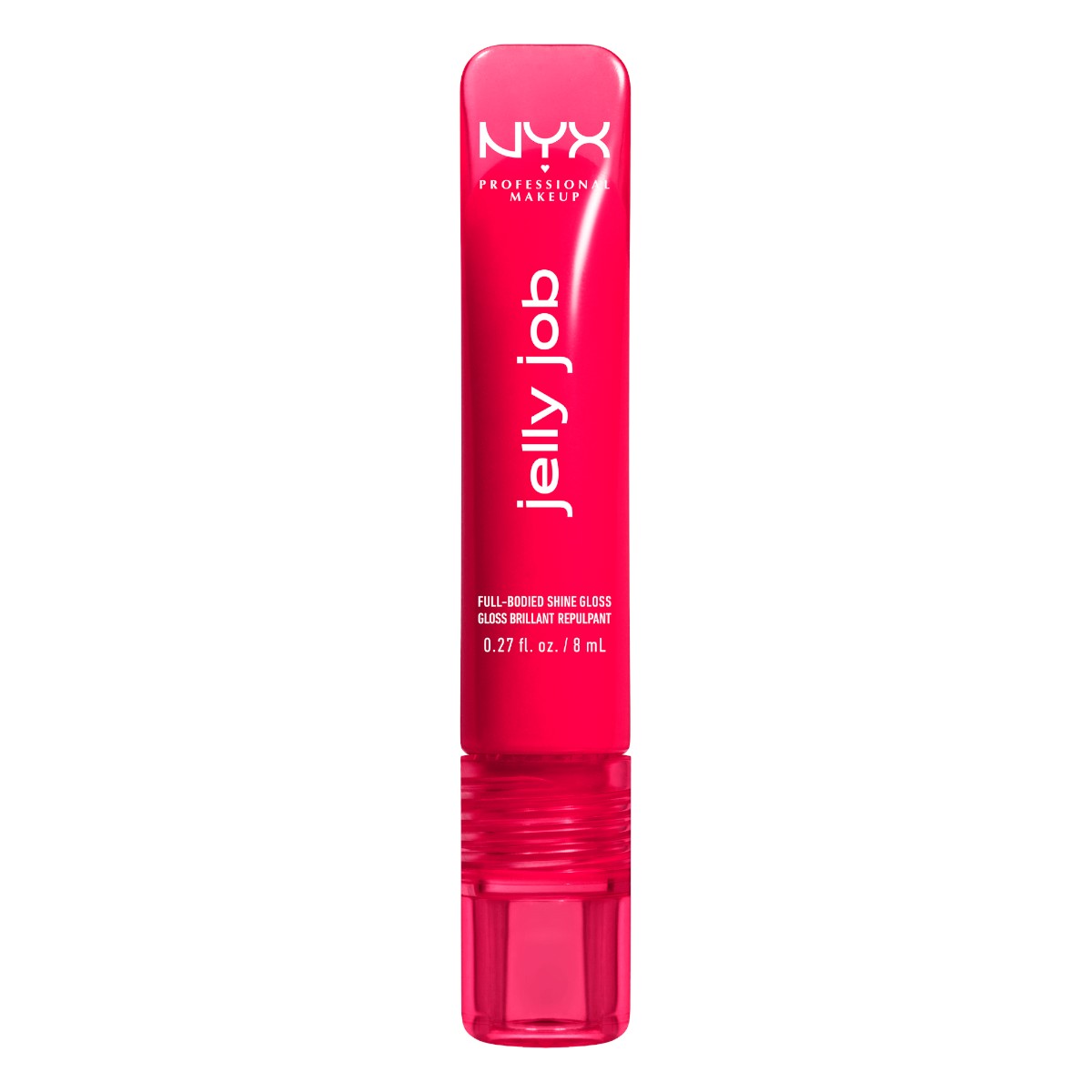 NYX Jelly Job Błyszczyk do ust z wysokim połyskiem, Cherry Jelly