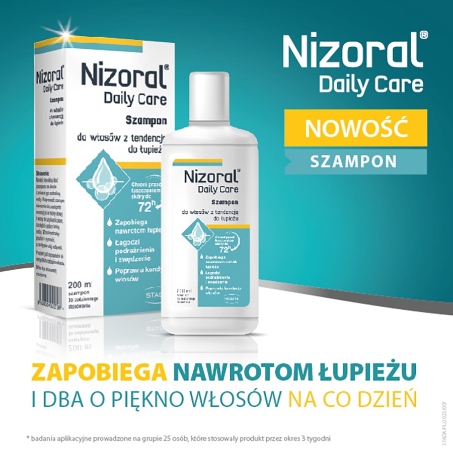 NIZORAL Daily Care Szampon do włosów z tendencją do łupieżu płyn