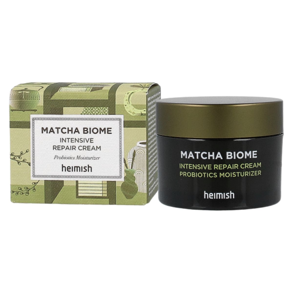 Heimish Matcha Biome Intensive Repair Cream Intensywnie naprawczy krem z probiotykami 50 ml