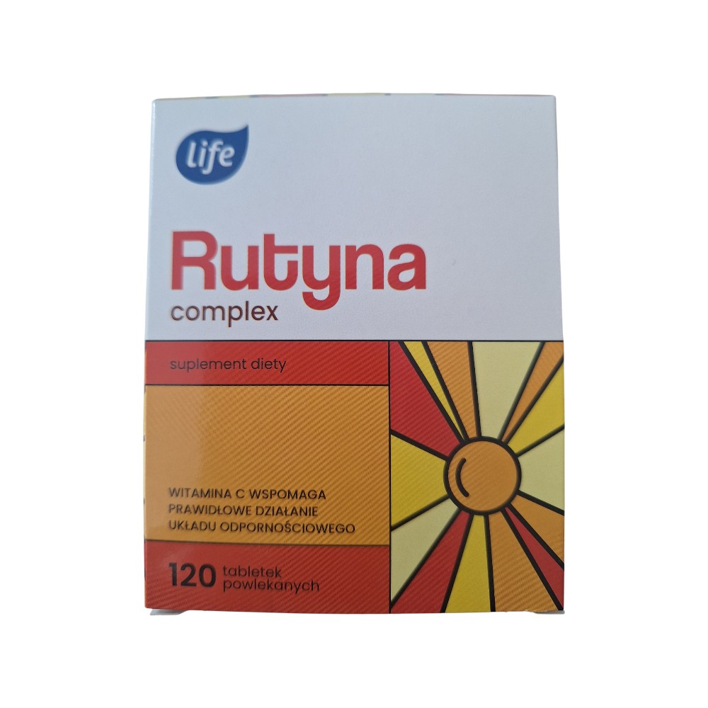 Life Rutyna C Complex, Tabletki 120 szt.