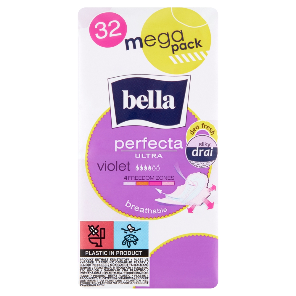 Bella Perfecta Ultra Violet podpaski, 32 szt.