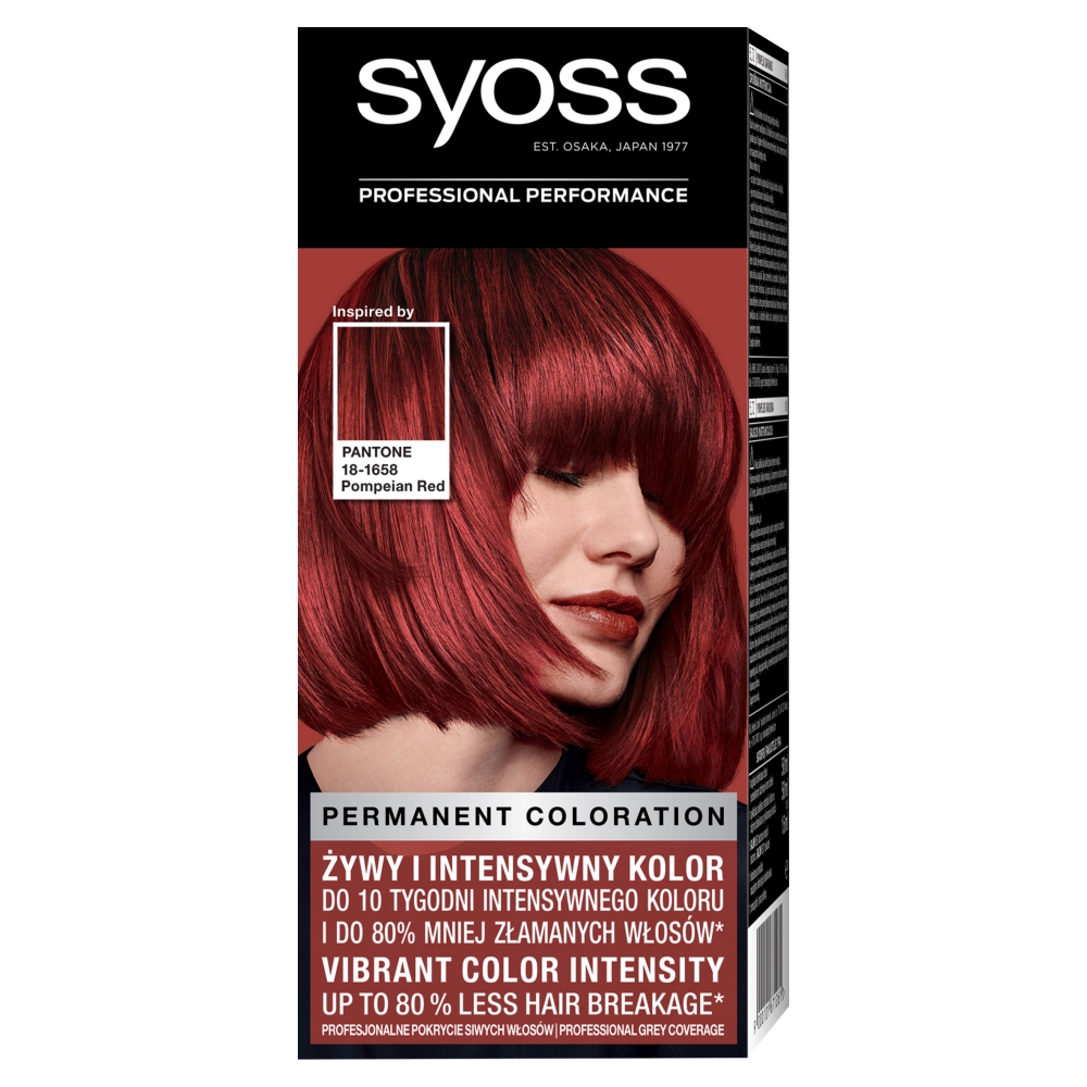 Syoss Pantone Farba do włosów 5-72 Wulkaniczna Czerwień