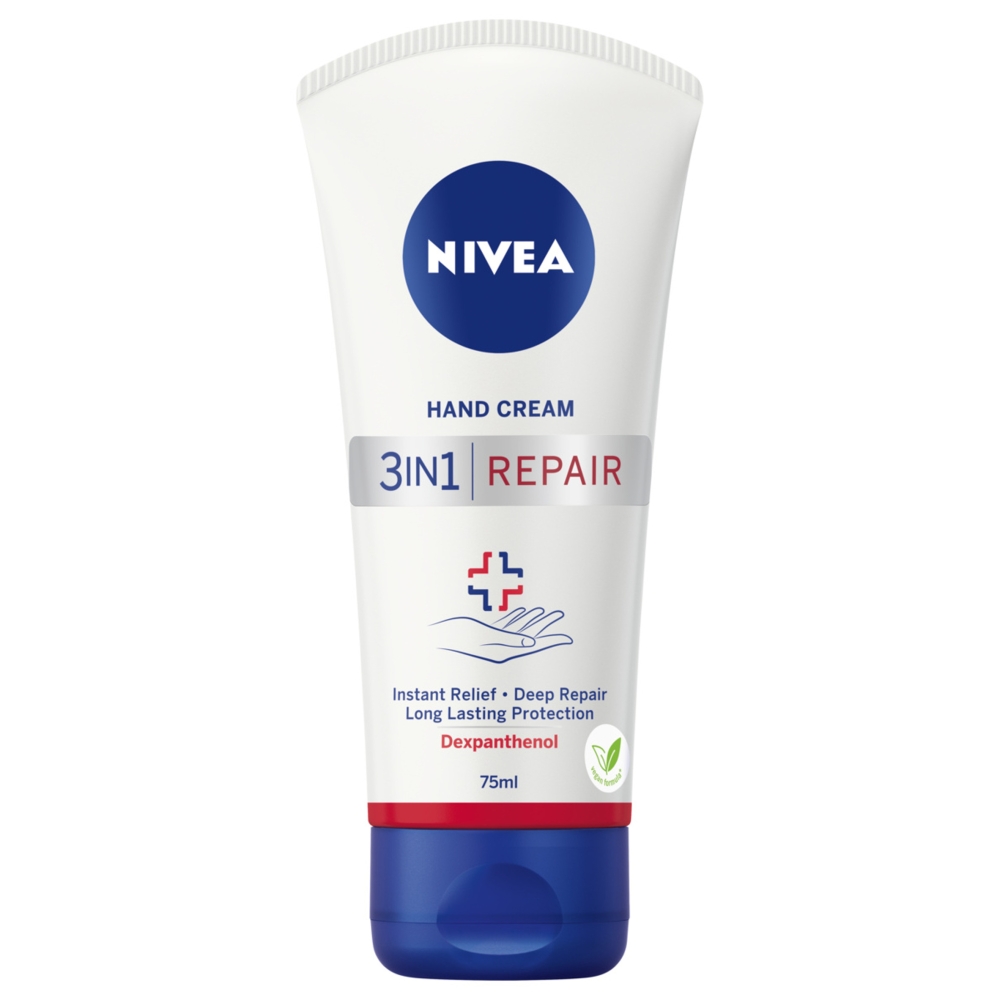 Nivea Hand Crema Rigenerante Per Mani 3In1 Repair Care 75 Ml