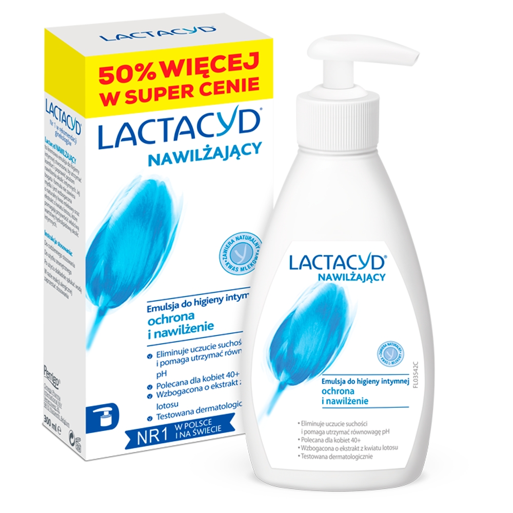 Lactacyd Hydro Balance Emulsja do higieny intymnej, 300 ml 