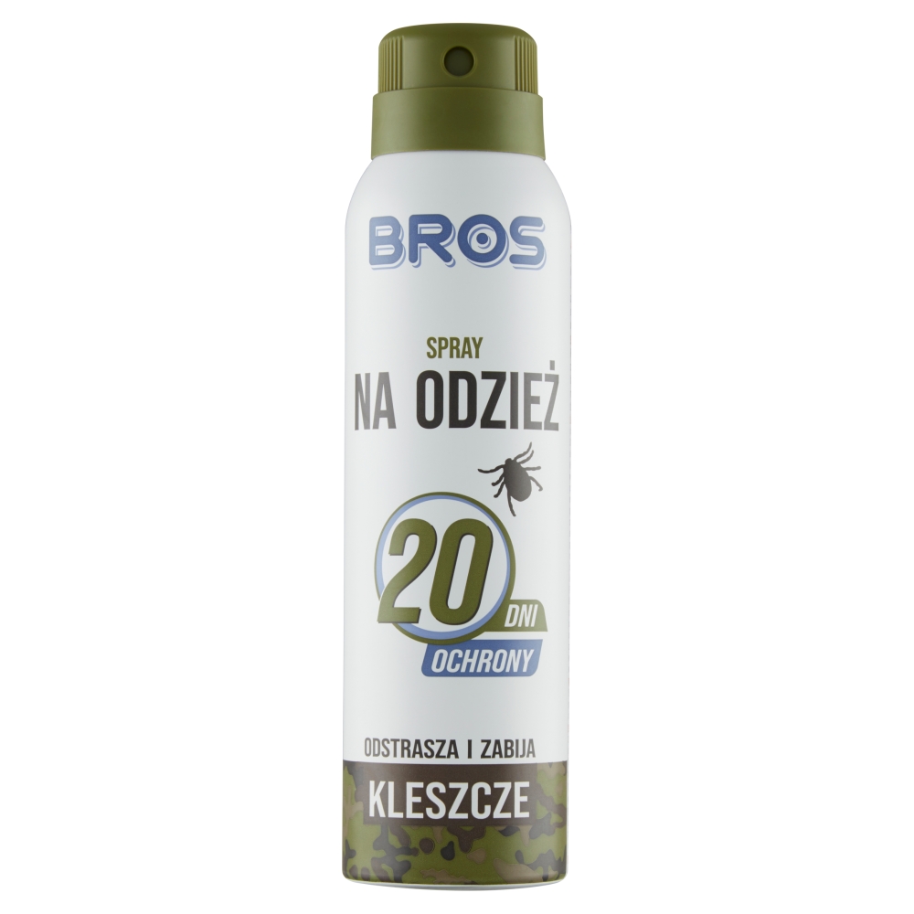 Bros Spray per Indumenti Repellente e Insetticida per Zecche