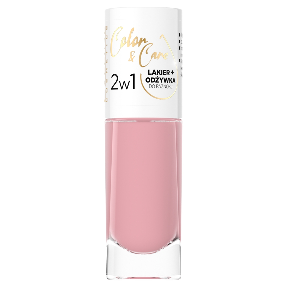 Eveline Color & Care Lakier do paznokci z formułą pielęgnującą 121 E