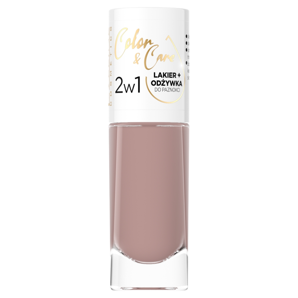 Eveline Color & Care Lakier do paznokci z formułą pielęgnującą 123 E