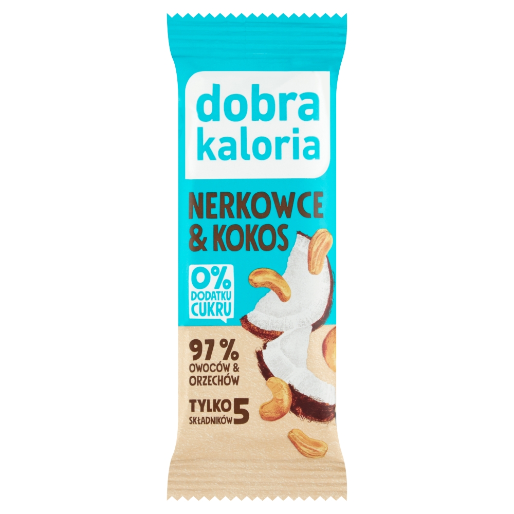 Dobra Kaloria Baton Owocowy Kokos & Orzech