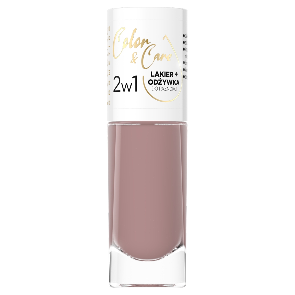 Eveline Color & Care Lakier do paznokci z formułą pielęgnującą 124 E