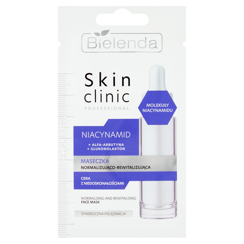 Bielenda Skin Clinic Professional Niacynamid Maseczka normalizująco-rewitalizująca
