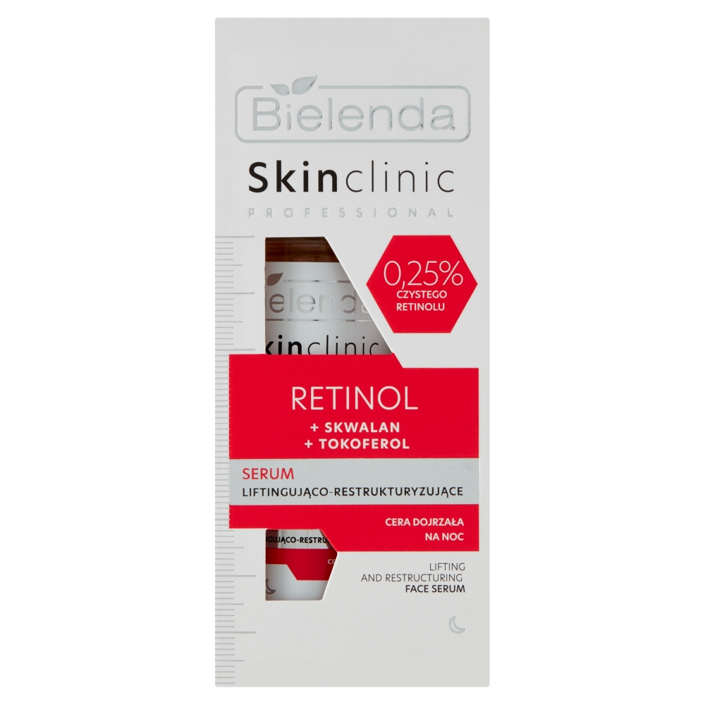 Bielenda Skin Clinic Professional Retinol Serum liftingująco-restrukturyzujące