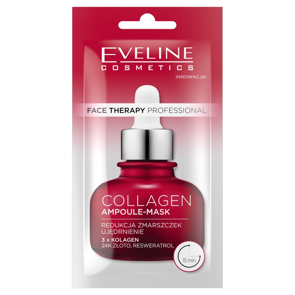 Eveline Face Therapy Professional Collagen Ampułka-maska do twarzy