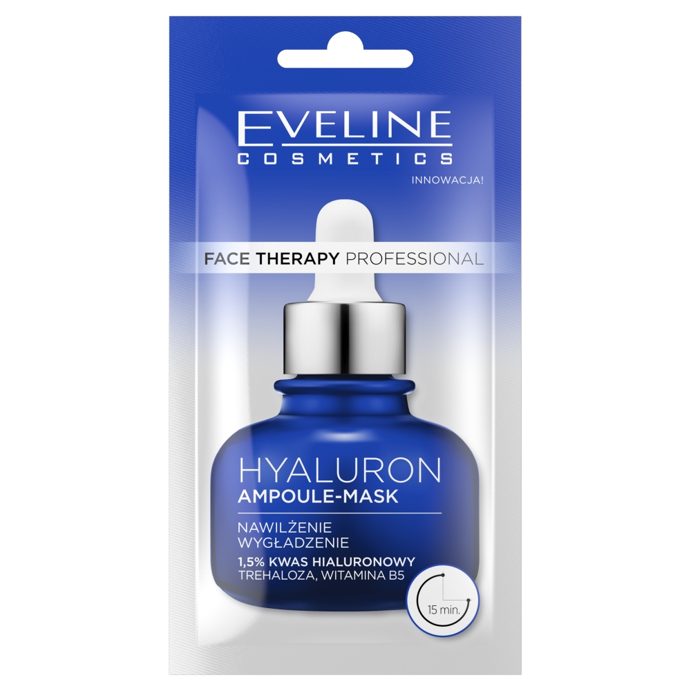 Eveline Face Therapy Professional Hyaluron Ampułka-maska do twarzy