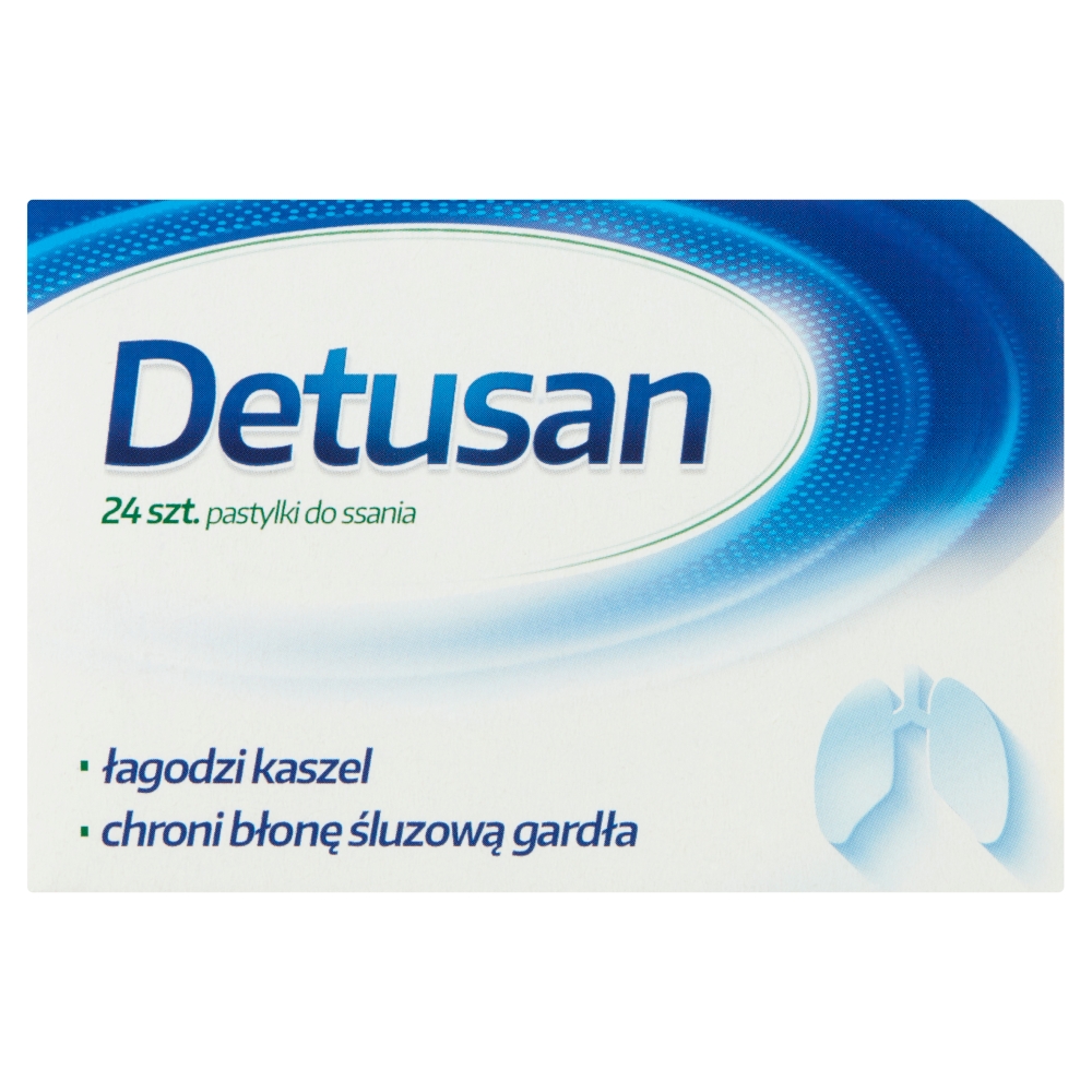 Detusan, Pastylki do ssania, 24 Sztuki