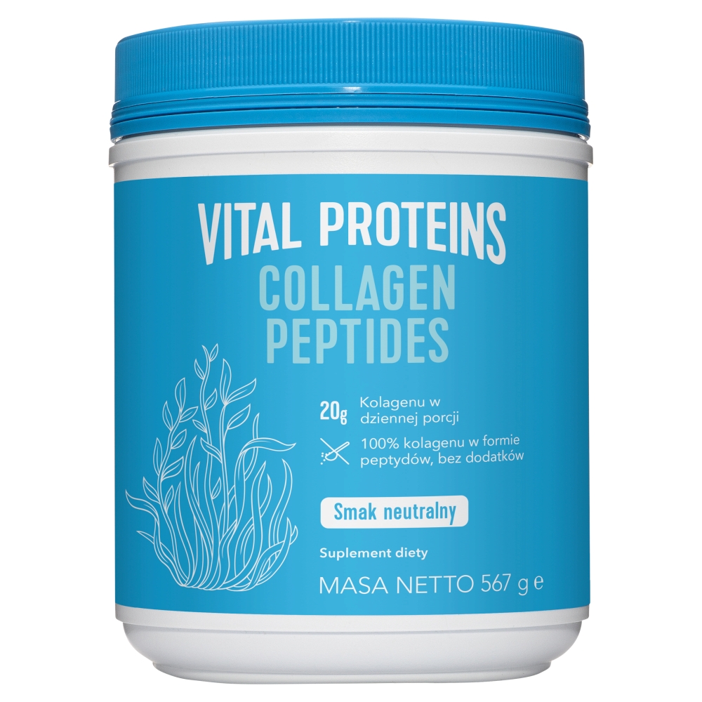 Vital Proteins Collagen Peptides Proszek do Rozpuszczenia, 567 g