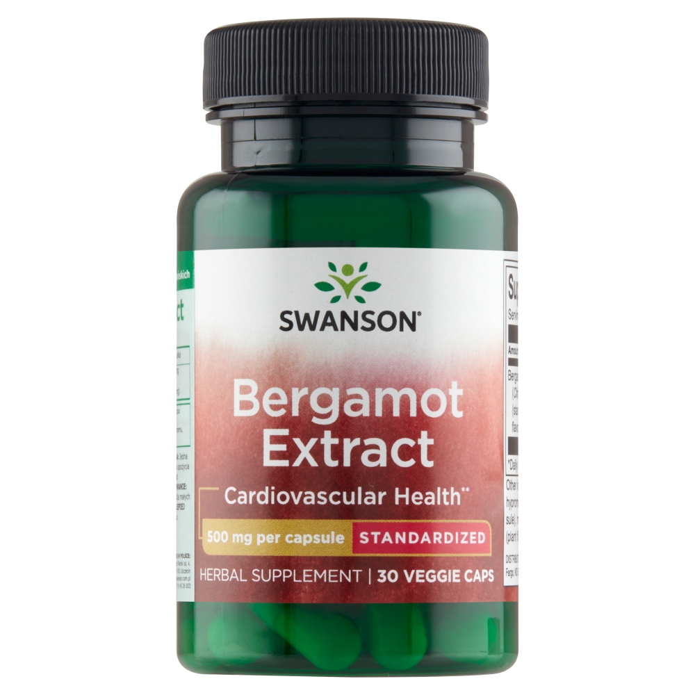 Swanson Bergamot Extract 500 mg Kapsułki
