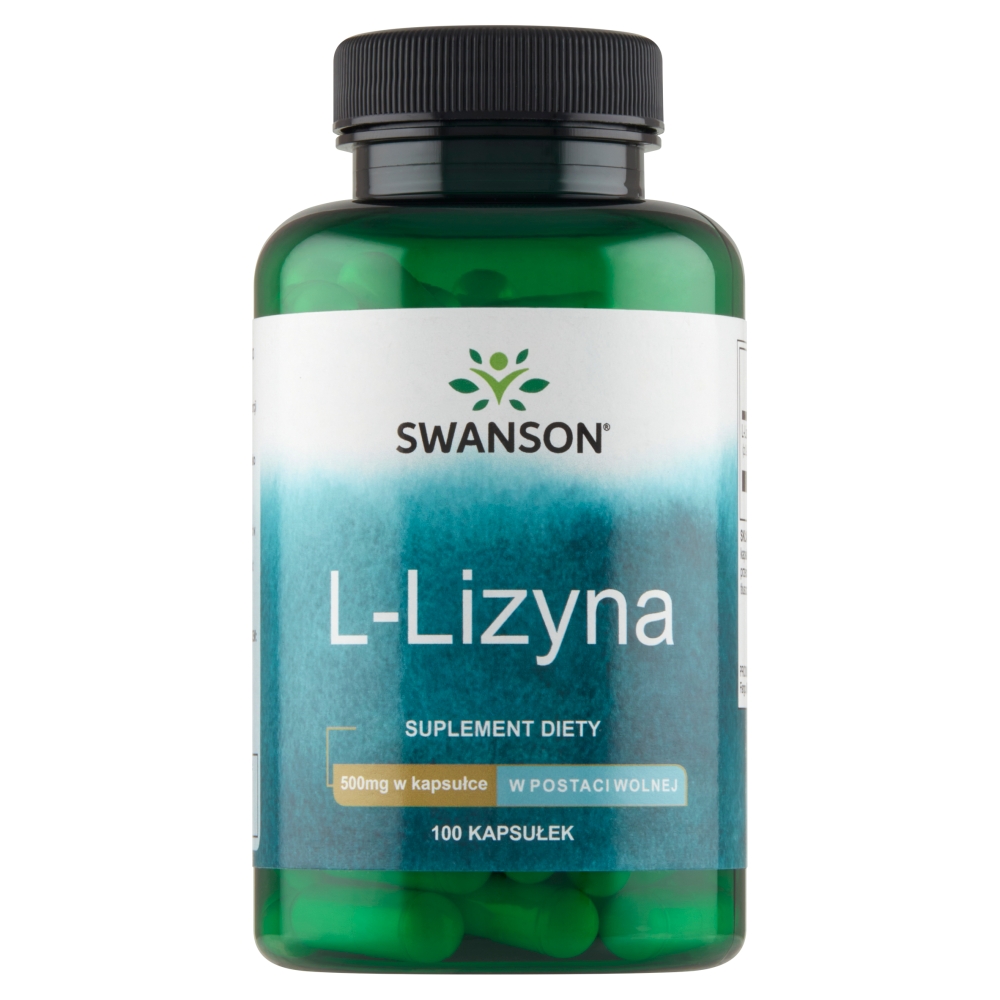 Swanson L-Lizyna 500 mg Kapsułki
