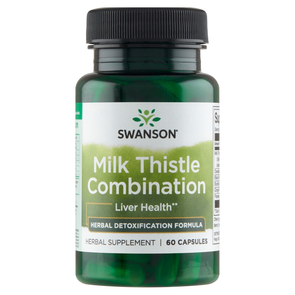Swanson Milk Thistle Combination Kapsułki, 60 szt.