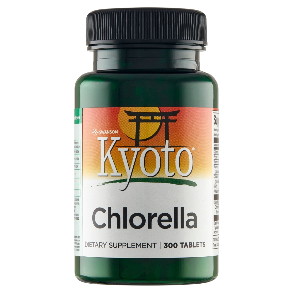 Swanson Kyoto Chlorella Tabletki, 300 szt.