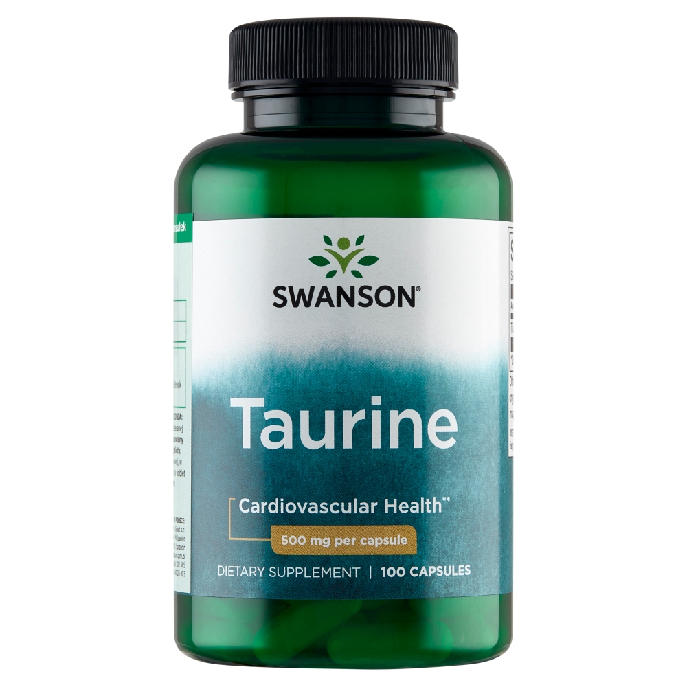 Swanson Tauryna 500 mg Kapsułki